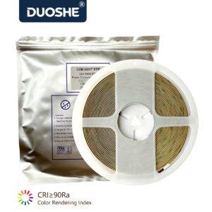 Two color COB low voltage light strip