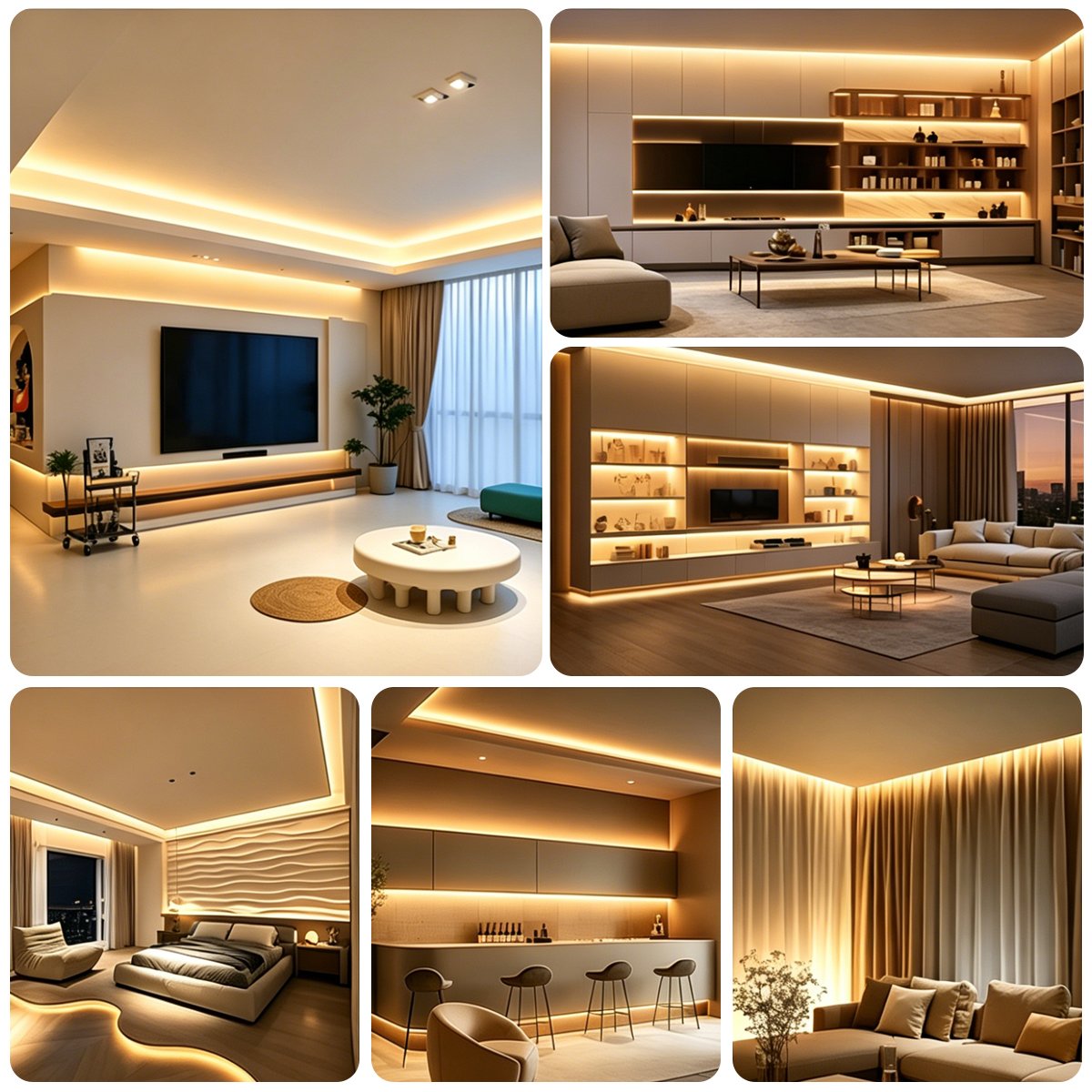 COB LED Panel Remote-Controlled Light Strip Kit 10meter/393.7-inch - MBGC24SS100 - Image 7